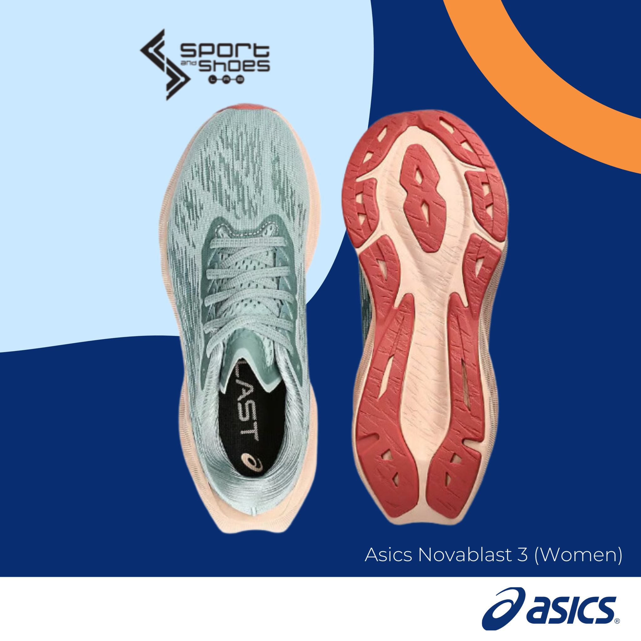 Asics Novablast3 (W) (1012B288-405)